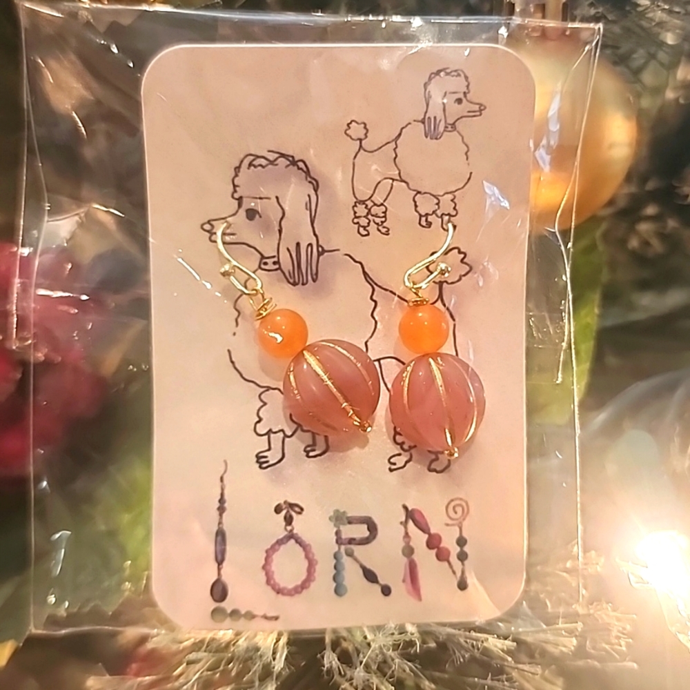Lorn pierced earrings